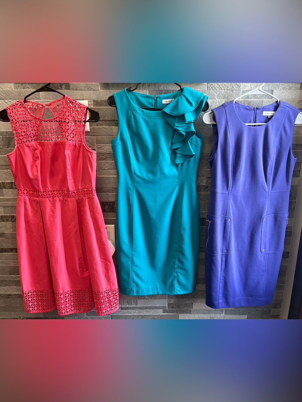 Calvin Klein size 4 dress bundle